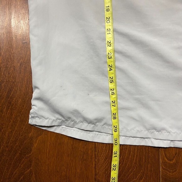 Realtree Fishing Outdoors Vented Light Blue Button Down Shirt Men's Size Large - Picture 10 of 10